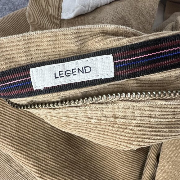 VTG Daniel Cremieux Mens 36x32 Corduroy Pants Tan Khaki Classic Fit Straight Leg - Picture 4 of 9